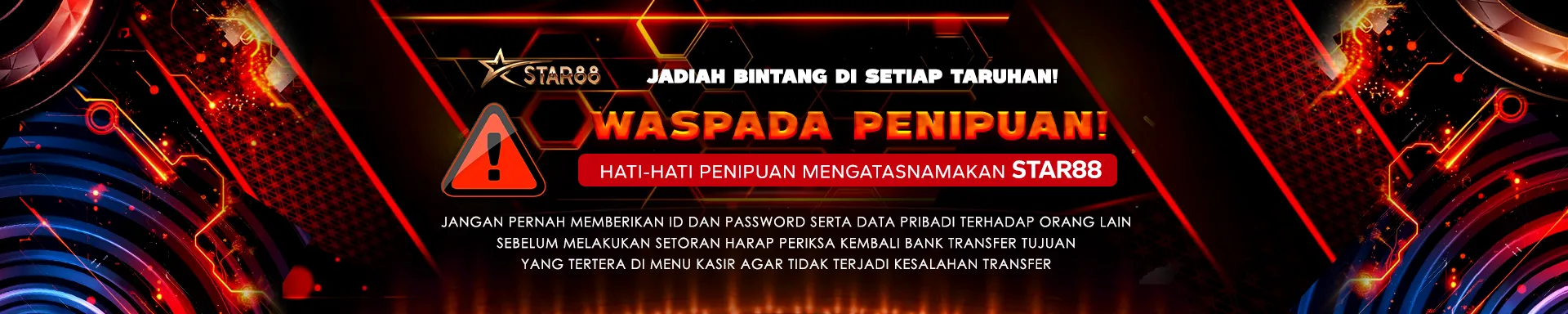 WASPADA BANNER